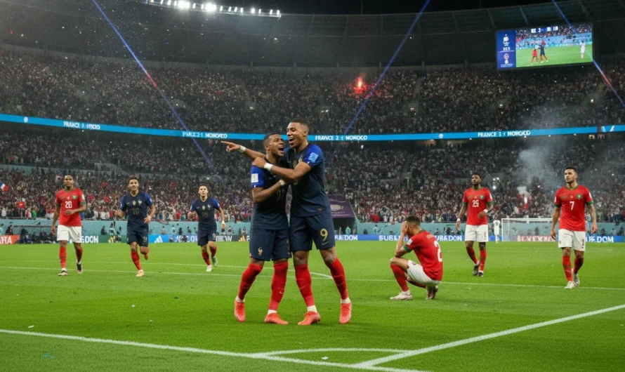 Fransa 2-0 Fas: Mbappe ve Dembele Yarı Final Biletini Aldı